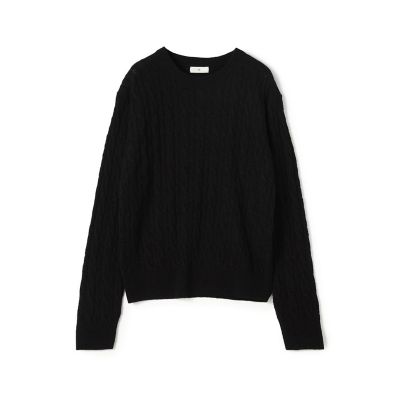 カシミヤファー7GVネックカーディガン | BLAMINK (Women