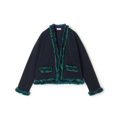 ＜TOMORROWLAND .B (Women)＞コットン　ミラノリブフリンジジャケット