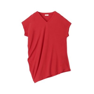 TOMORROWLAND.B (Women)/トゥモローランド ビー コットンレーヨン アシンメトリートップ 35レッド トップス【三越伊勢丹/公式】