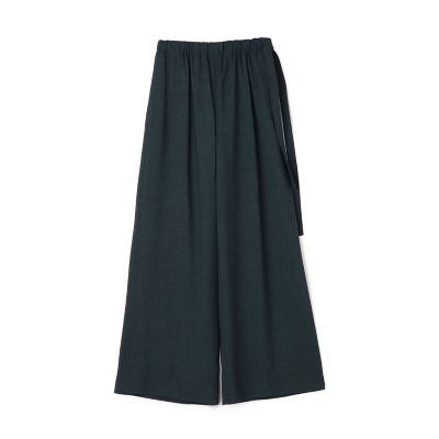 ＜TOMORROWLAND .B (Women)＞ＴＯＭＯＲＲＯＷＬＡＮＤ　．Ｂ　ウールトロ　ドローストリングパンツ