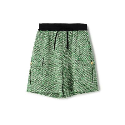 ＜TOMORROWLAND .B (Women)＞ＧＲＥＥＮ　ＴＷＥＥＤ　ショートパンツ