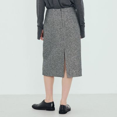 シャイニーツイード ペンシルスカート | TOMORROWLAND .B (Women