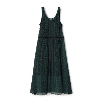 ＜TOMORROWLAND .B (Women)＞シルク楊柳　ロングワンピース