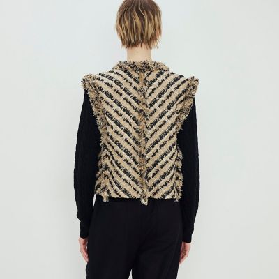 MALHIAツイード ショートジレ | TOMORROWLAND .B (Women