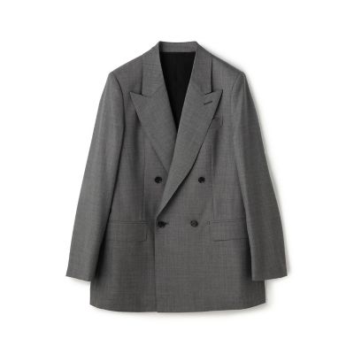 ＜TOMORROWLAND .B (Women)＞【送料無料】シャークスキン　ピークドラペルジャケット