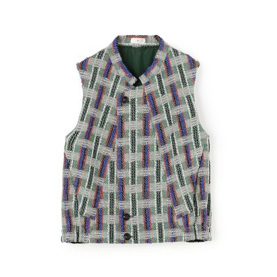 トゥモローランドのツイード ジレ専用 ミックスツイードジレ | TOMORROWLAND .B (Women)/トゥモローランド