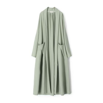 ＜TOMORROWLAND .B (Women)＞ウォッシャブルウール　ロングガウンコート