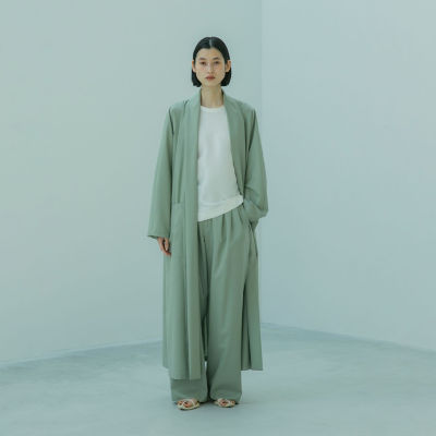ウォッシャブルウール ロングガウンコート | TOMORROWLAND .B (Women