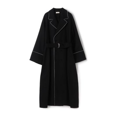 ＜TOMORROWLAND .B (Women)＞ウールジョーゼット　ローブコートドレス