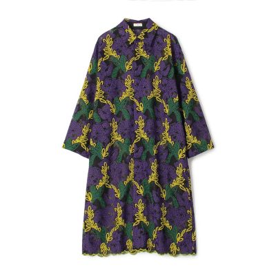 ＜TOMORROWLAND .B (Women)＞ＴＯＭＯＲＲＯＷＬＡＮＤ　．Ｂ　メッシュエンブロイダリー　シャツコート