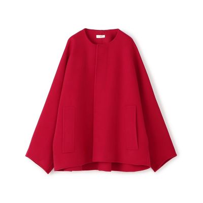 ＴＯＭＯＲＲＯＷＬＡＤＮ　．Ｂ　ウールダブルフェイス　マントコート