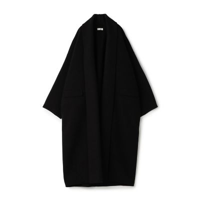 ★TOMORROWLAND MACPHEE ロングコート ウール カシミア 紺 TOMORROWLAND｜ウールカシミヤリバー チェスターコート