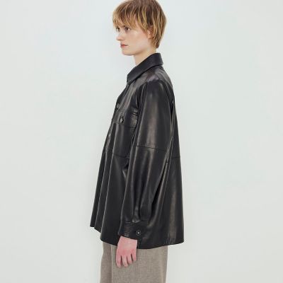ラムレザー オーバーサイズジャケット | TOMORROWLAND .B (Women