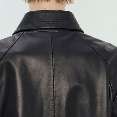 ラムレザー オーバーサイズジャケット | TOMORROWLAND .B (Women