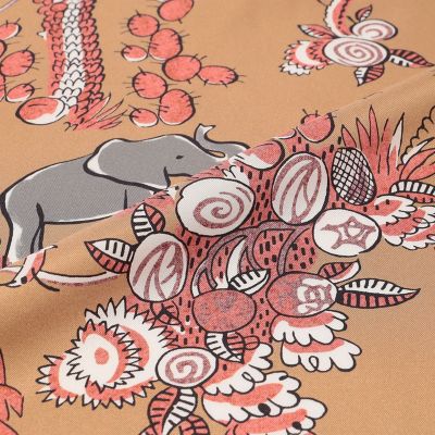 Zoo シルクプリントスカーフ | CABaN/キャバン | 三越伊勢丹