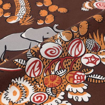 Zoo シルクプリントスカーフ | CABaN/キャバン | 三越伊勢丹