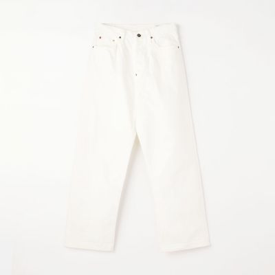 １３．５オンスデニム　ワイドデニム
