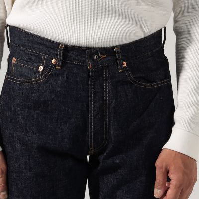 １３．５オンスデニム　レギュラーストレートパンツ