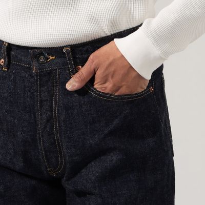１３．５オンスデニム　レギュラーストレートパンツ