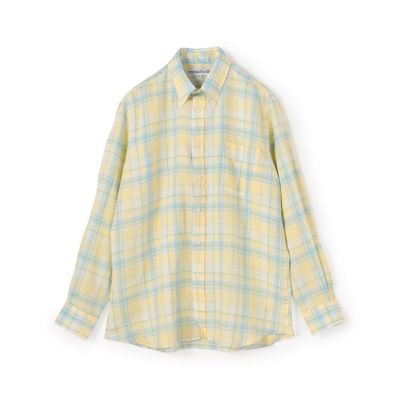 ＜TOMORROWLAND (Men)＞【別注】ＩＮＤＩＶＩＤＵＡＬＩＺＥＤ　ＳＨＩＲＴＳ　リネン　ボタンダウンシャツ