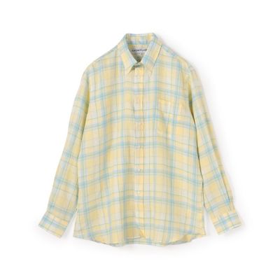 別注】ＩＮＤＩＶＩＤＵＡＬＩＺＥＤ ＳＨＩＲＴＳ リネン ボタン ...