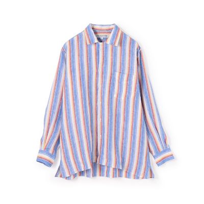 ＜TOMORROWLAND (Men)＞【別注】ＩＮＤＩＶＩＤＵＡＬＩＺＥＤ　ＳＨＩＲＴＳ　リネン　キャンプカラーシャツ