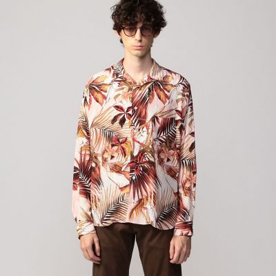 m's braque ノーカラーシャツ 別注】m's braque×TOMORROWLAND ビンテージ