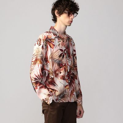 m’s braque オープンカラーシャツ 別注】m's braque×TOMORROWLAND ビンテージ