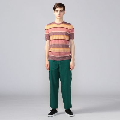 ＜TOMORROWLAND (Men)＞ＲＯＢＥＲＴＯ　ＣＯＬＬＩＮＡ　リネンナイロン　ニットＴシャツ