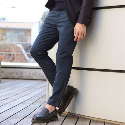 【別注】ＲＥＤ　ＣＡＲＤ×ＴＯＭＯＲＲＯＷＬＡＮＤ　ＲＡＮＫＥＲ　コットンピケ　スリムパンツ