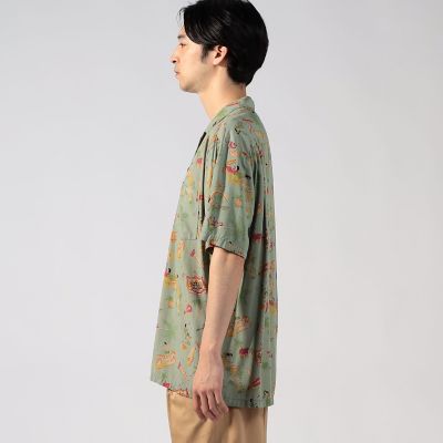 ＴＷＯ　ＰＡＬＭＳ　レーヨン　アロハシャツ
