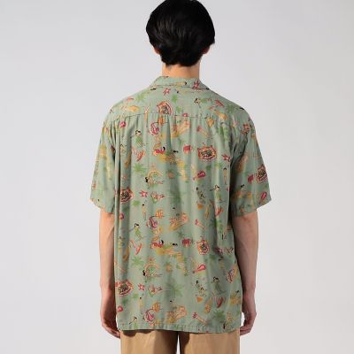 ＴＷＯ　ＰＡＬＭＳ　レーヨン　アロハシャツ