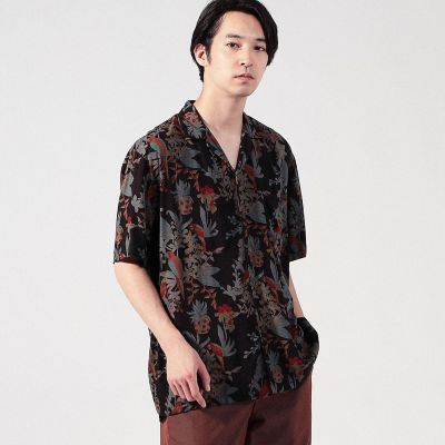 ＴＷＯ　ＰＡＬＭＳ　レーヨン　アロハシャツ