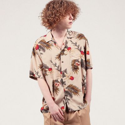 ＴＷＯ　ＰＡＬＭＳ　レーヨン　アロハシャツ