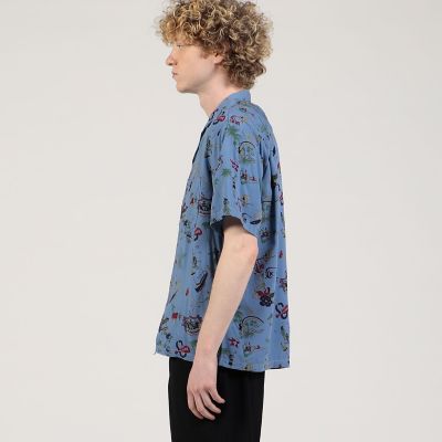 【別注】ＴＷＯ　ＰＡＬＭＳ　レーヨン　アロハシャツ