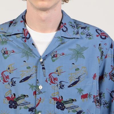 【別注】ＴＷＯ　ＰＡＬＭＳ　レーヨン　アロハシャツ