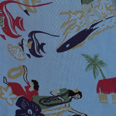 【別注】ＴＷＯ　ＰＡＬＭＳ　レーヨン　アロハシャツ