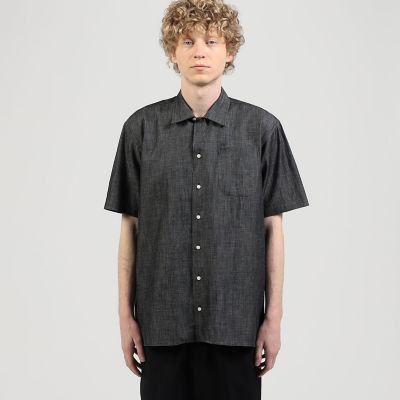【別注】ＩＮＤＩＶＩＤＵＡＬＩＺＥＤ　ＳＨＩＲＴＳ　コットンシャンブレー　キャンプカラーシャツ