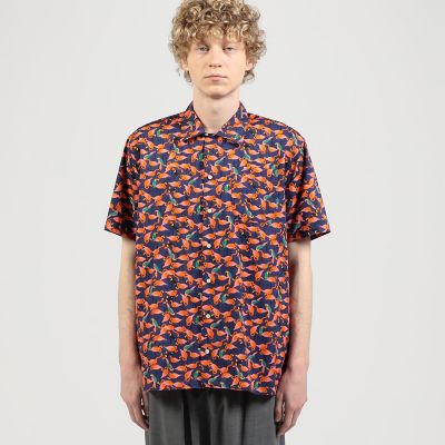【別注】ＩＮＤＩＶＩＺＵＡＬＩＺＥＤ　ＳＨＩＲＴＳ　コットン　キャンプカラーシャツ