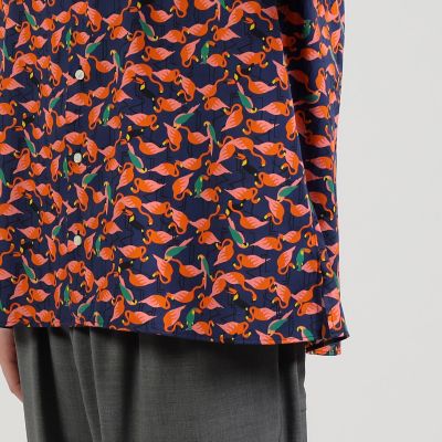 【別注】ＩＮＤＩＶＩＺＵＡＬＩＺＥＤ　ＳＨＩＲＴＳ　コットン　キャンプカラーシャツ