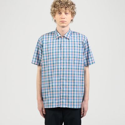 【別注】ＩＮＤＩＶＩＤＵＡＬＩＺＥＤ　ＳＨＩＲＴＳ　コットン　キャンプカラーシャツ