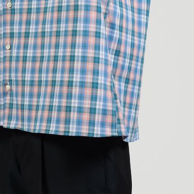 【別注】ＩＮＤＩＶＩＤＵＡＬＩＺＥＤ　ＳＨＩＲＴＳ　コットン　キャンプカラーシャツ