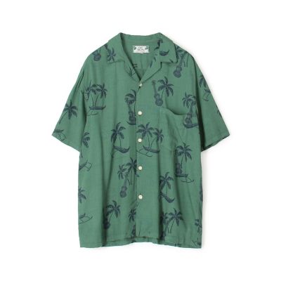 【別注】ＴＷＯ　ＰＡＬＭＳ　レーヨン　アロハシャツ