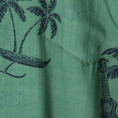【別注】ＴＷＯ　ＰＡＬＭＳ　レーヨン　アロハシャツ