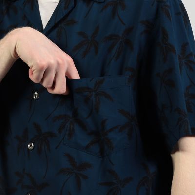 【別注】ＴＷＯ　ＰＡＬＭＳ　レーヨン　アロハシャツ