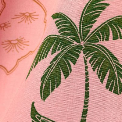 【別注】ＴＷＯ　ＰＡＬＭＳ　レーヨン　アロハシャツ