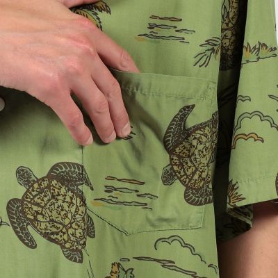 【別注】ＴＷＯ　ＰＡＬＭＳ　レーヨン　アロハシャツ