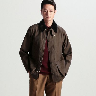 Barbour×TOMORROWLAND CLASSIC BEDALE 40カラーグリーン