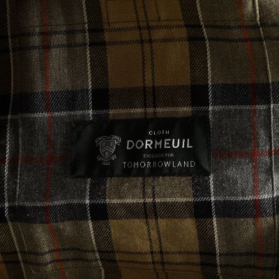 【別注】Ｂａｒｂｏｕｒ×ＴＯＭＯＲＲＯＷＬＡＮＤ　　ＯＶＥＲＳＩＺＥＤ　ＢＵＲＧＨＬＥＹ　ウールコットンツイル　ロングコート