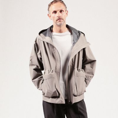 DESCENTE PAUSE×TOMORROWLAND フーデッドコート - ステンカラーコート